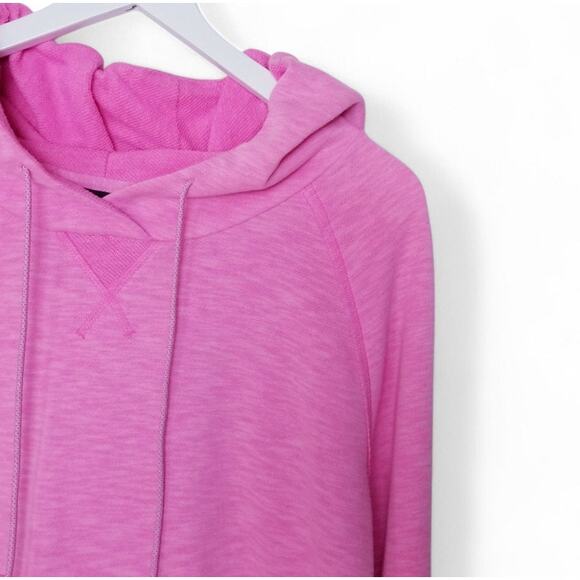 Under Armour Pink Semi-Fitted Crop Hoodie Style #1243125 - Picture 3 of 9